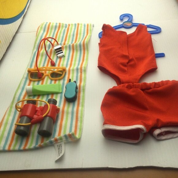 18” Doll Life Guard Set 9 Pieces Our Life As - Picture 6 of 11